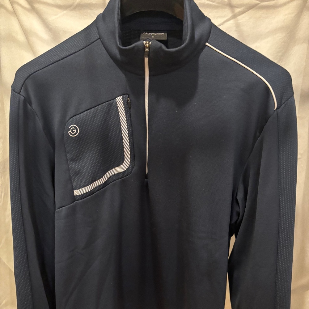 Galvin Green Dave Insulting Mid Layer - Size XL - Blue/Whits